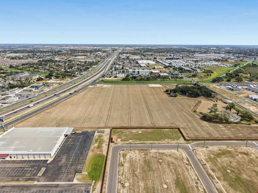 HARD CORNER ON INTERSTATE 2 & MILANO ROAD, WESLACO, TX