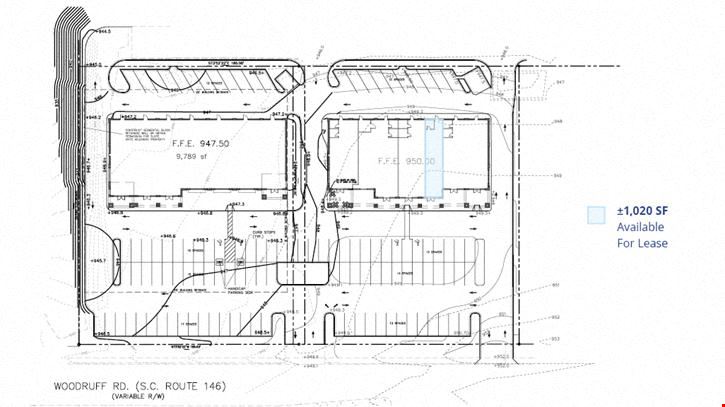 1,020-SF Retail Suite with High Visibility on Greenville’s Primary Corridor