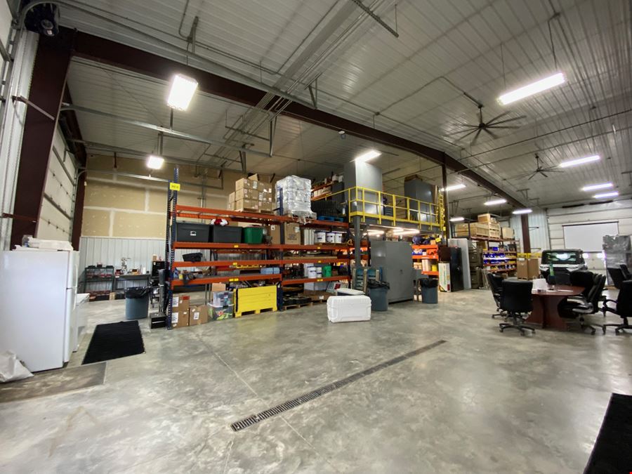 12,500 SF Industrial on 2.49 - 12.31 AC