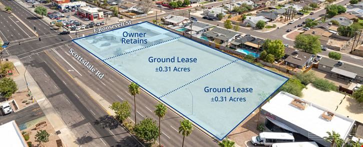 C-3 Zoned Land for Sale or Ground Lease in Scottsdale