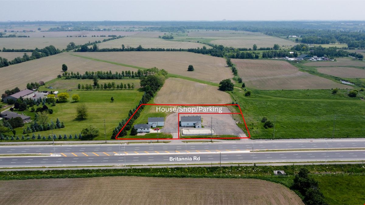 Flexible Lease Offering: House + Shops on 2 Acres