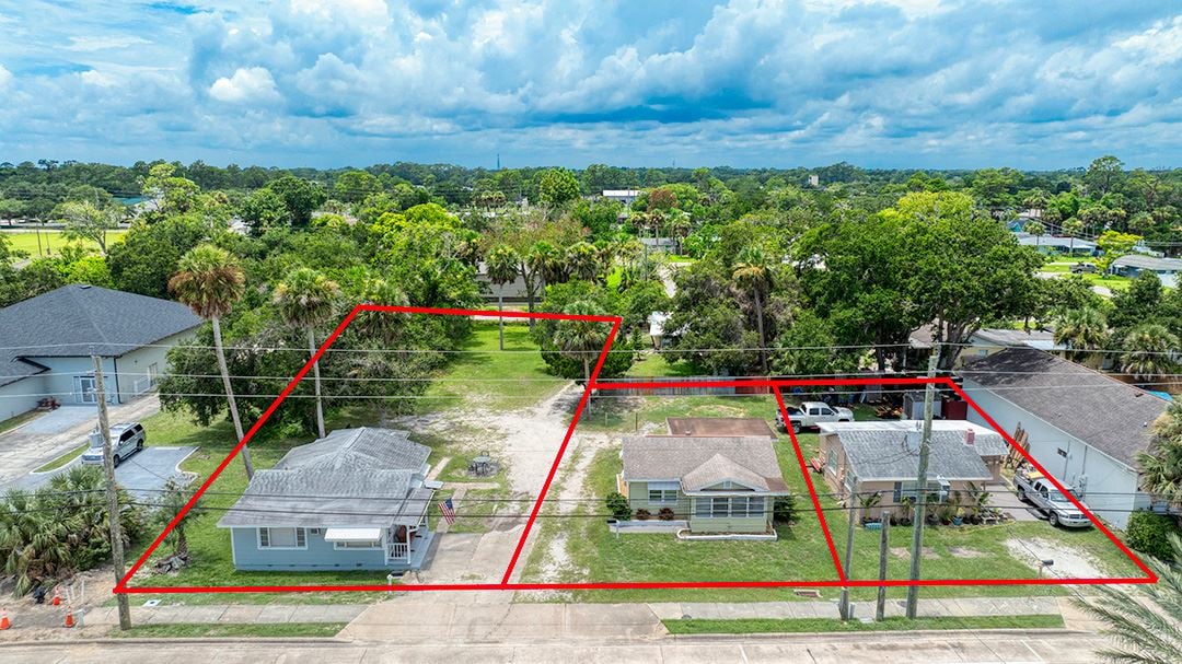 Ridgewood Ave 3 Parcels & Properties Bundle In Port Orange, FL