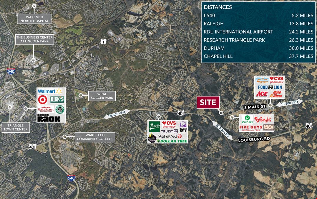 1100 S Main St, Rolesville