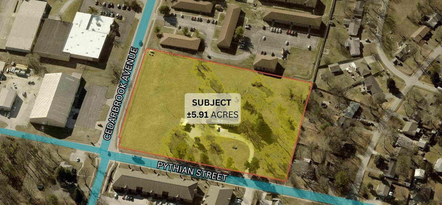 ±5.91 ACRES MULTIFAMILY LAND IN EAST SPRINGFIELD