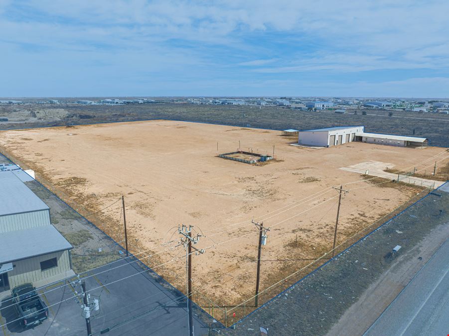 10 Acres + RV Hookup Maintenance Facility