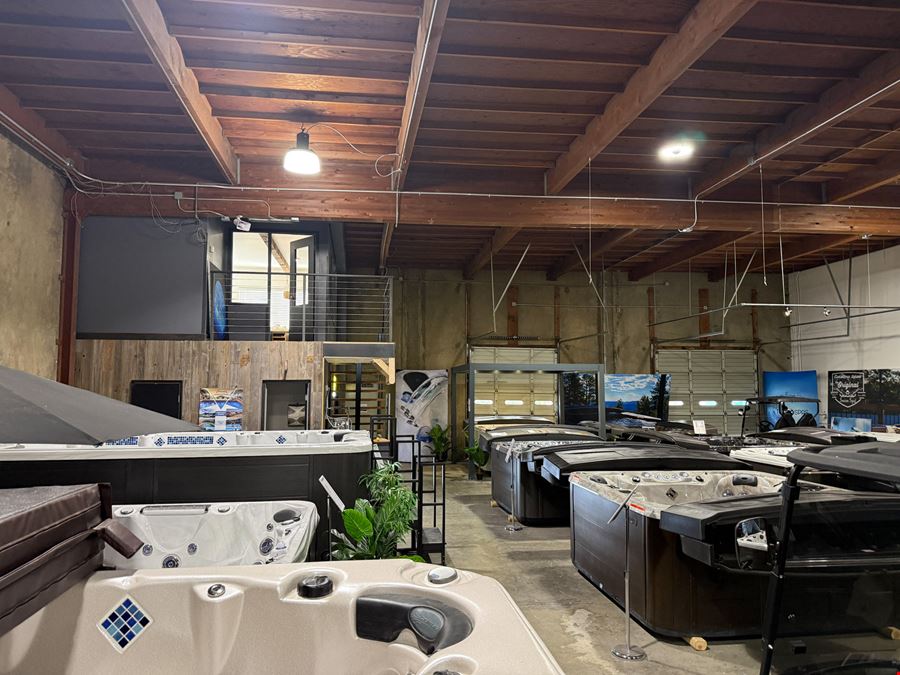 Warehouse, Office, and Graveled Yard