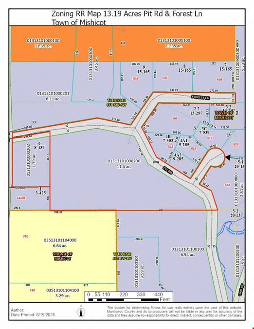 13.19 Acres Residential Zoned Land