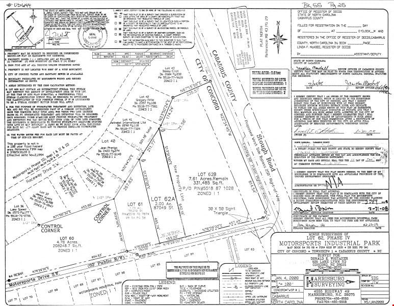 7.61 Acre Corner Lot - Industrial