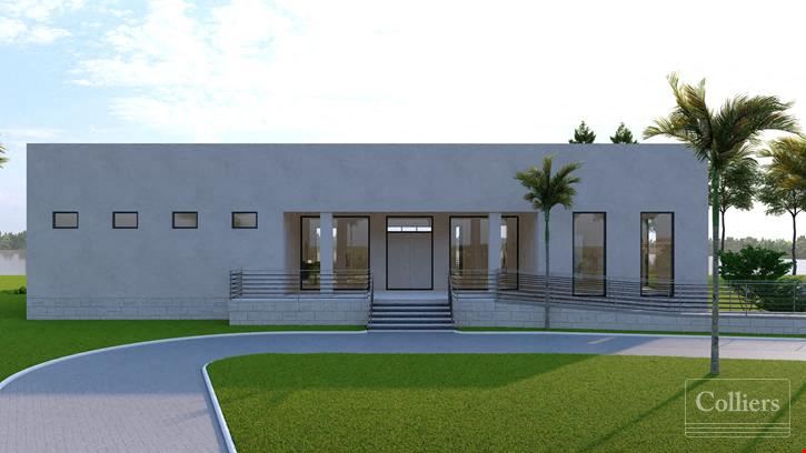 Office or Medical: Proposed 3,899 SF Building + 912 SF Outdoor Covered Area In Cape Coral, FL