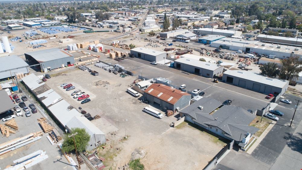 Office, Warehouse & Land Opportunities for Lease in Central Fresno, CA