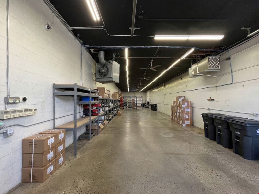 4,950 SF Warehouse + 2,000 SF Rear Lot For Sale