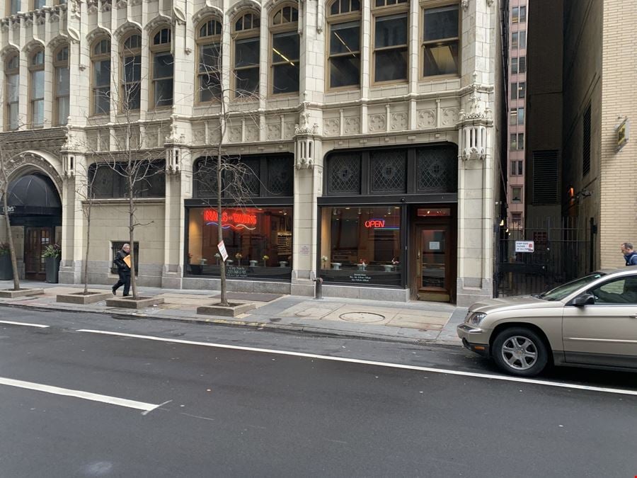 2,800 SF | Center City Retail Space Available | 100 N 17th Street