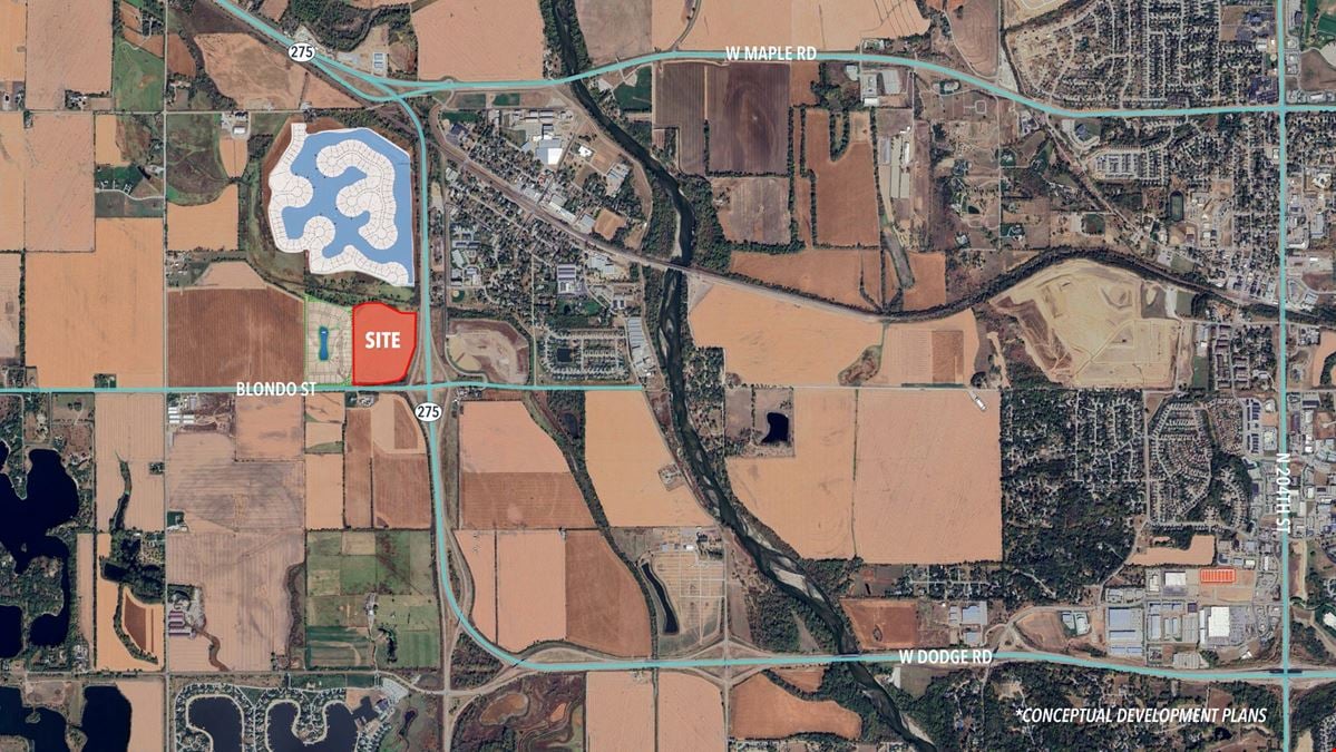 Highway 275 & Blondo St (NWC)