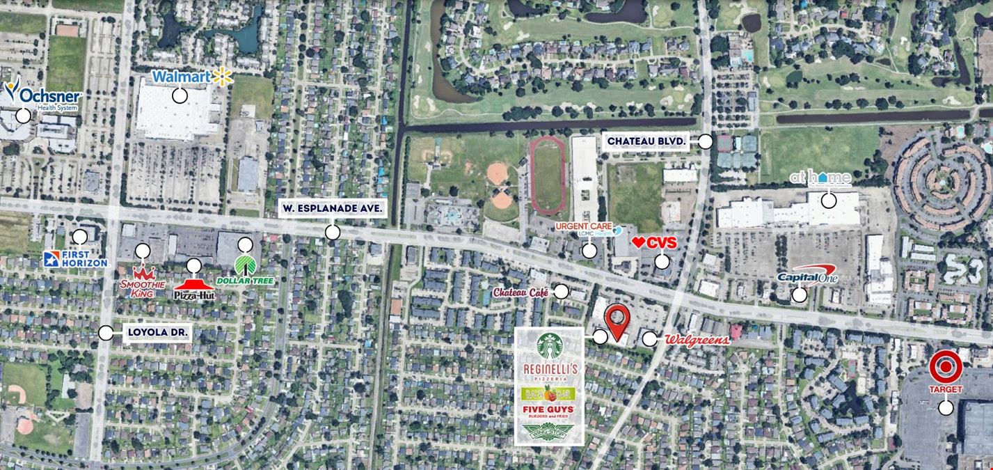 Chateau Commons Retail for Lease
