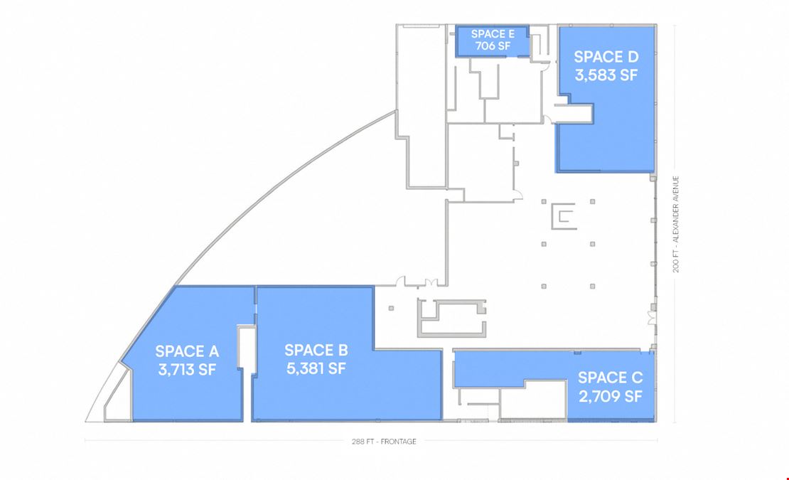 700 - 5,380 SF | 40 Bruckner Boulevard | Brand New Mott Haven Retail Spaces for Lease