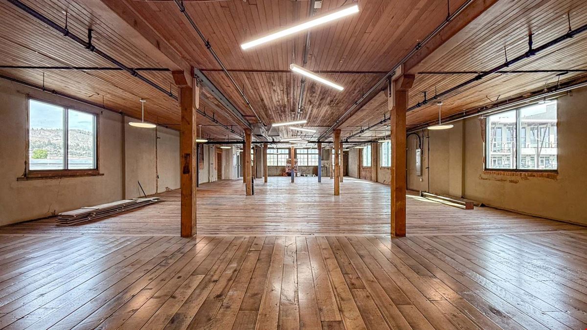 High profile commercial space available in the Old Cannery Building.