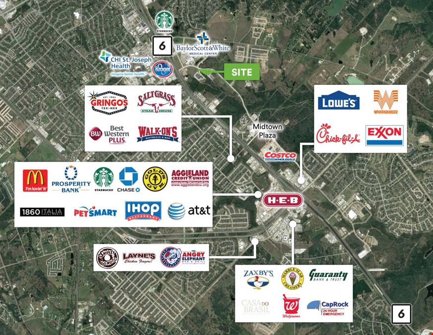 1120 Midtown Drive | Pad Site