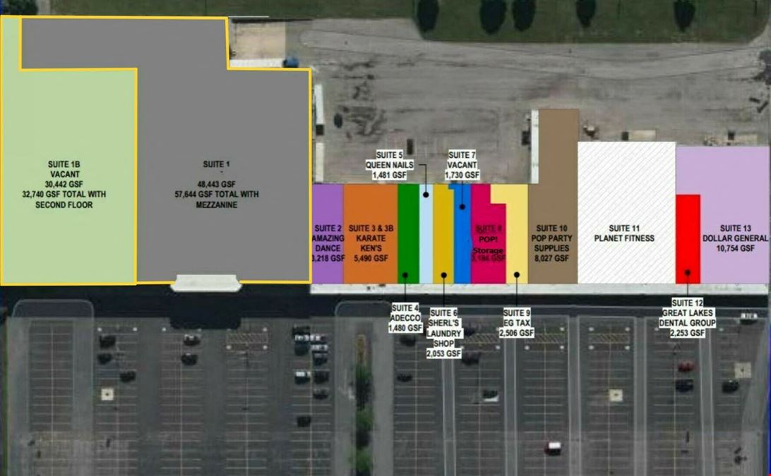 5897 S Transit Rd - 1,730+/- SF to 90,384+/- SF RETAIL SPACE AVAILABLE