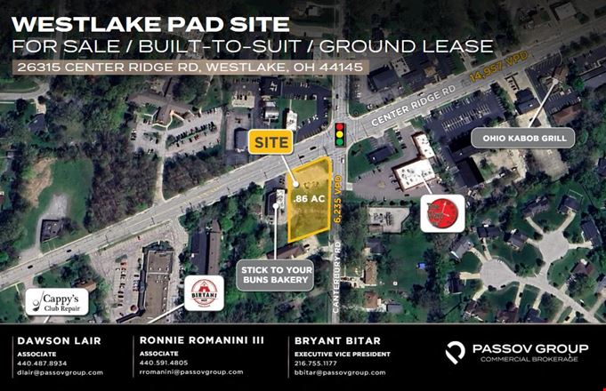 Preview of VacantLand space for Rent at 26315 Center Ridge Road