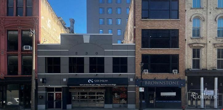 FULLY OCCUPIED RESTAURANT AND SOCIAL LOUNGE