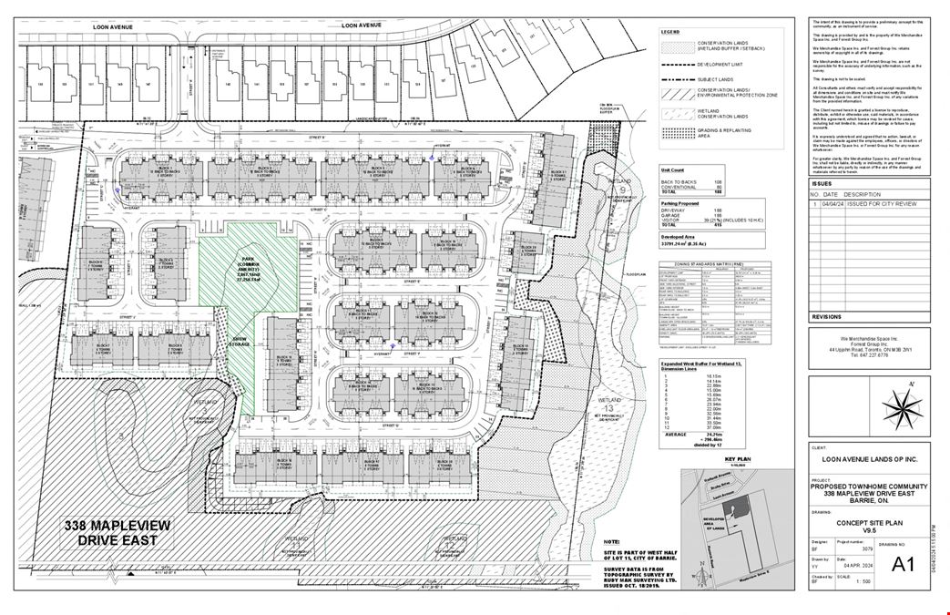 Approved Townhome Development