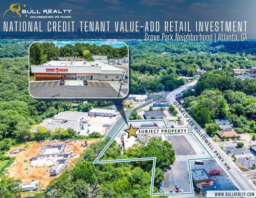 National Credit Tenant Value-Add Retail Investment | Grove Park Neighborhood | Atlanta, GA