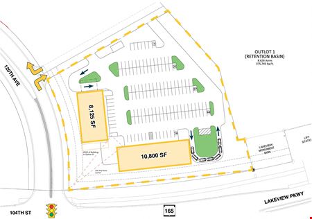 Preview of Retail space for Rent at Highway 165 & I-94, Pleasant Prairie, WI