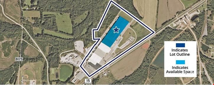 425,108± SF Available Immediately - For Lease - Blue Mountain, MS