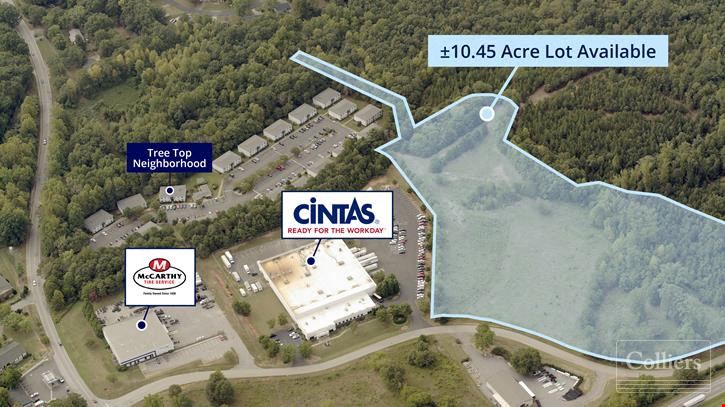 ±10.45 Acres Along Business I-85 Offering a Strategic Build-to-Suit Opportunity Near Corporate Center