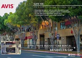 For Sale: STNL Avis | New 5-Year Lease w/ Annual Rent Bumps | 7% Cap. @ $871,000