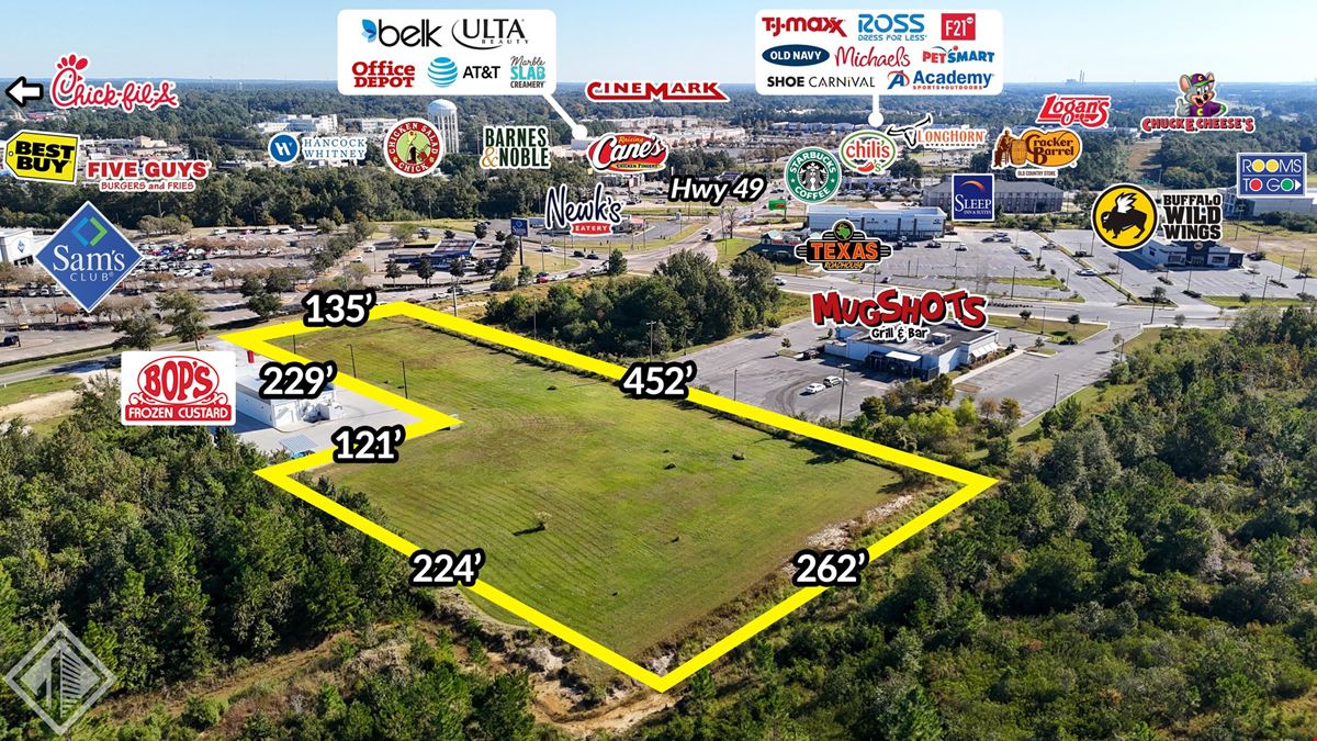 2.05 Acres Across from Sam's Club