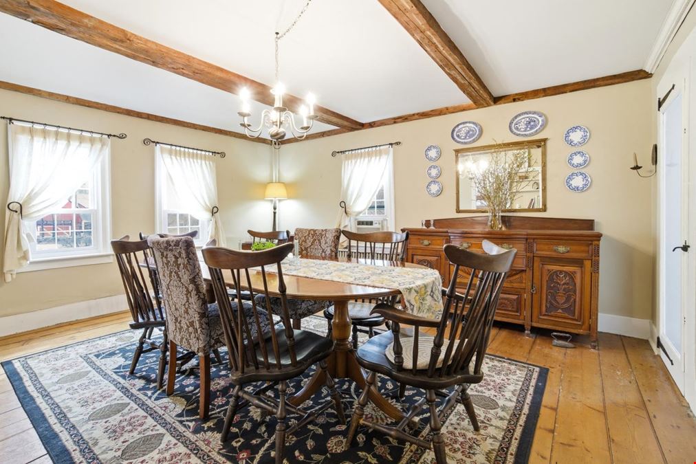 Historic Bed & Breakfast Estate with Event Barn on 5.6 Acres