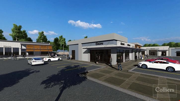 Now Pre-Leasing! Brand New Blue Diamond Retail Development