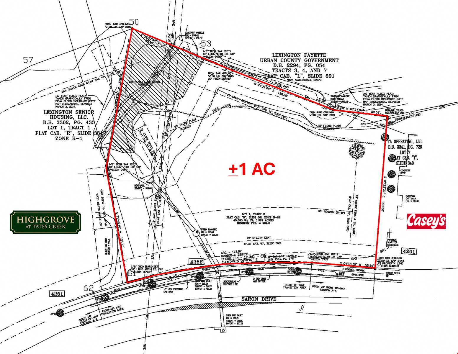 +/-1 AC Retail Outlot