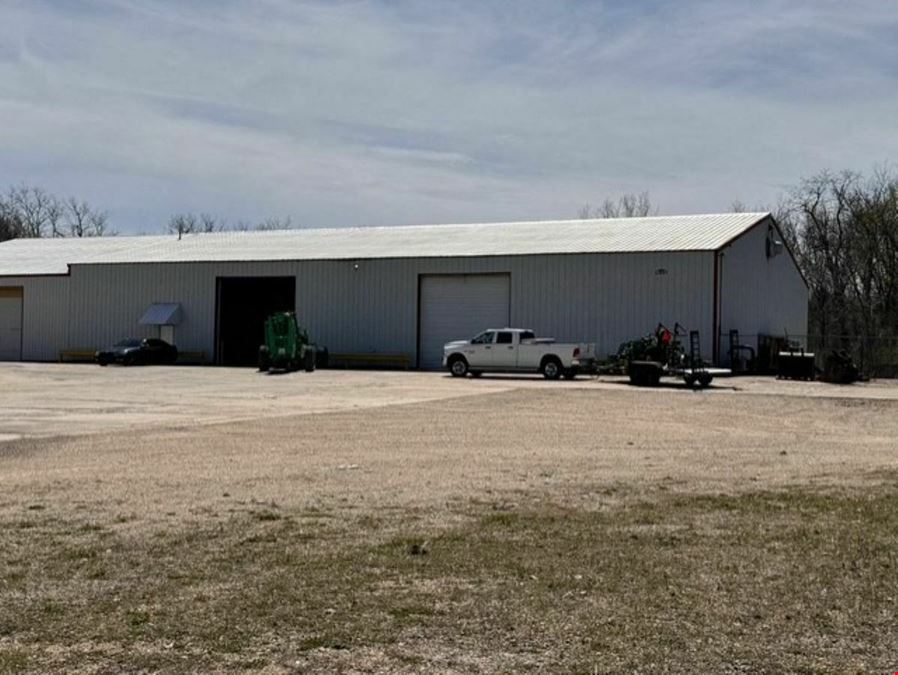 RAIL SPUR, MECHANICS SHOP & YARD