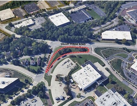 Preview of VacantLand space for Sale at NWC Valley Forge Rd. and Geerdes Blvd