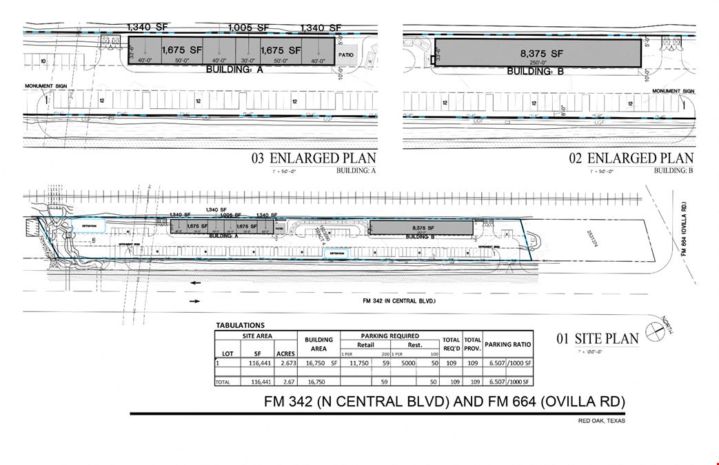 2.673 Acres for Lease on FM 342 at Ovilla Rd