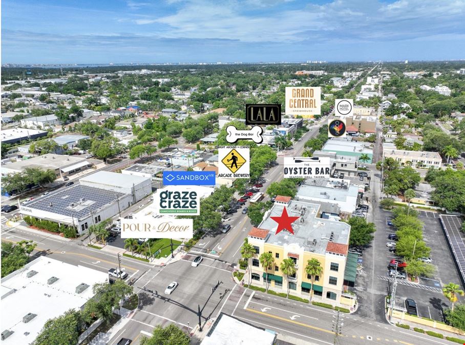 Central Avenue Storefront with Parking & Outdoor Space