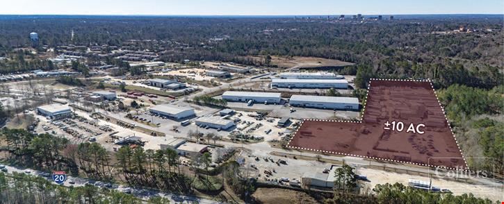 ±10 Acres of Industrial Outdoor Storage | Located just off I-20