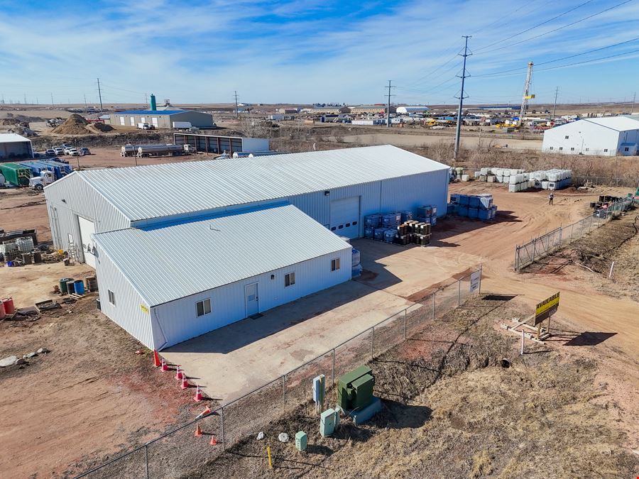 ±12,500 SF Shop(s) | Fenced and Stabilized ±5.53 Acre Yard