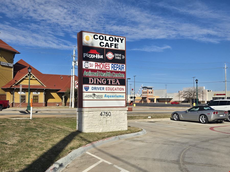 4750 S Colony Blvd | South Colony Shopping Center