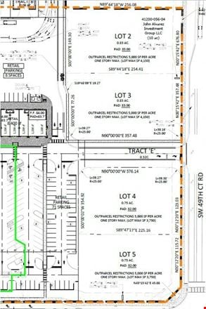 Preview of VacantLand space for Rent at New Publix Southwest Highway 484