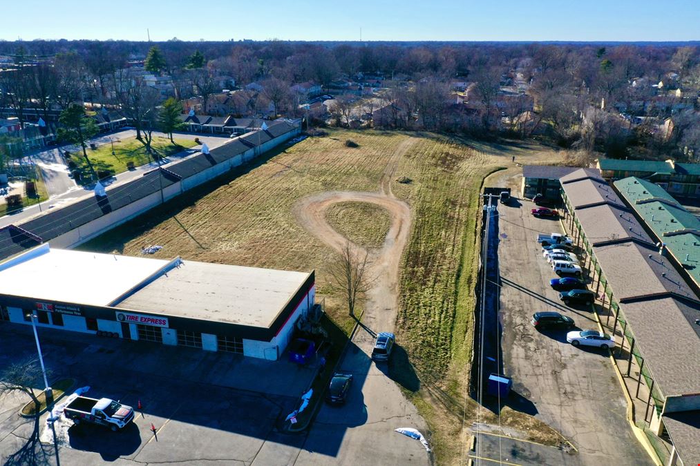 2.21 Acres For Sale on Glenstone near I-44 Zoned HC