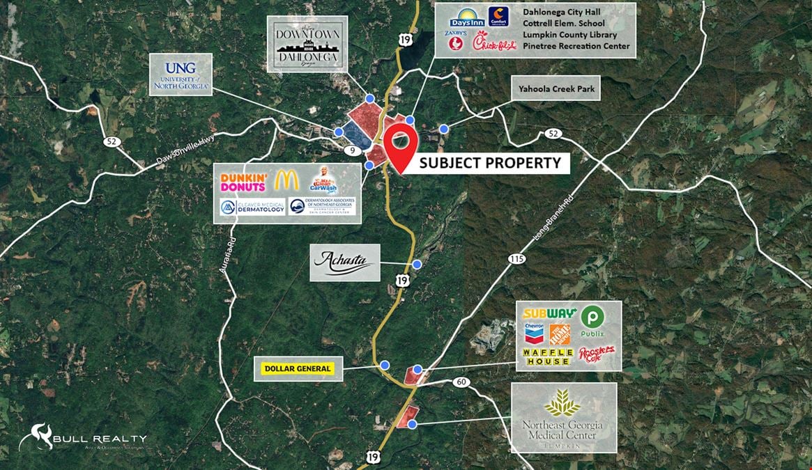 Lumpkin County Medical Office Development Site | ±1.45 Acres