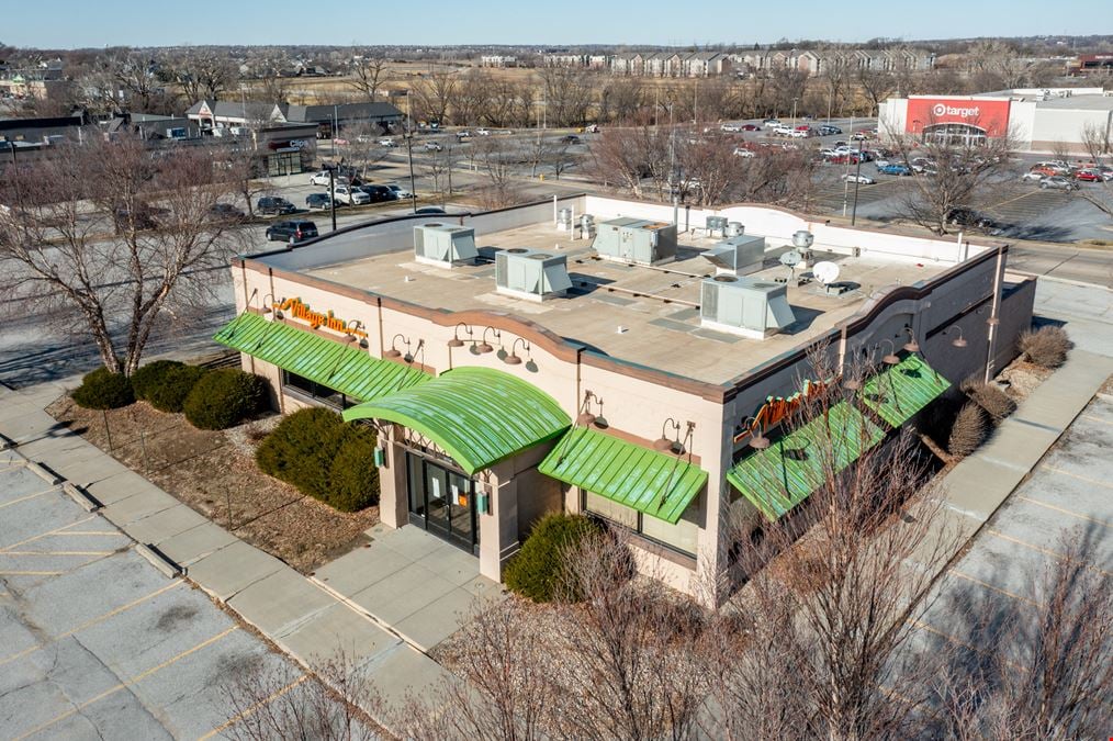 Retail pad with former Village Inn