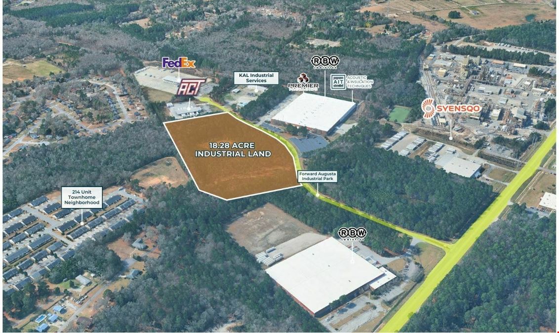 18.28 Acre | HI Zoned | Industrial Land