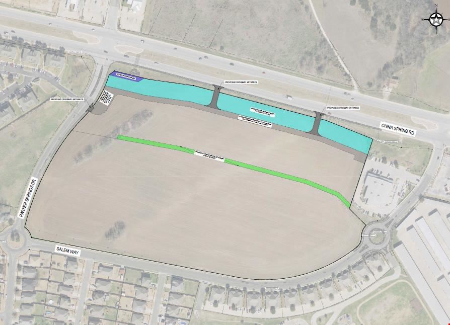 Commercial land on China Spring Road