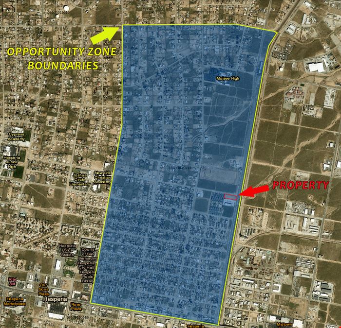 ±1.55 Acres Hesperia Rd and Hercules St