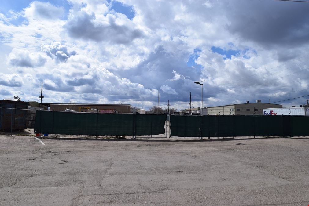 12,000 SF fenced storage yard!