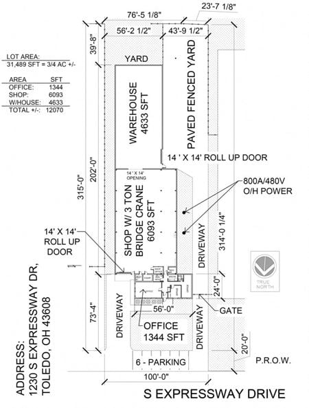 Preview of Industrial space for Rent at 1230 S Expressway